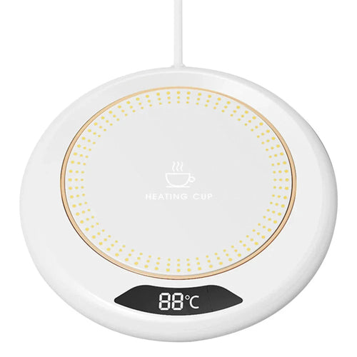 USB Coffee Mug Warmer with Digital Display