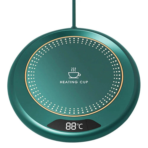 USB Coffee Mug Warmer with Digital Display
