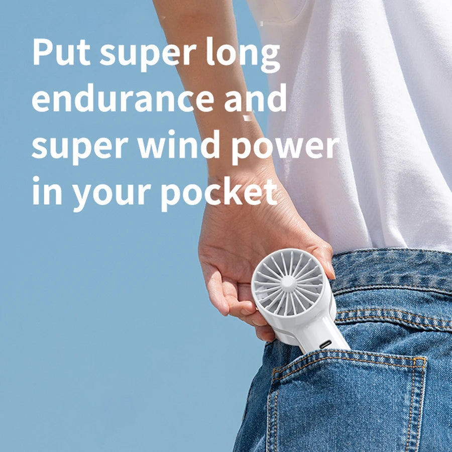 2000mAh Handheld Air Cooler Fan