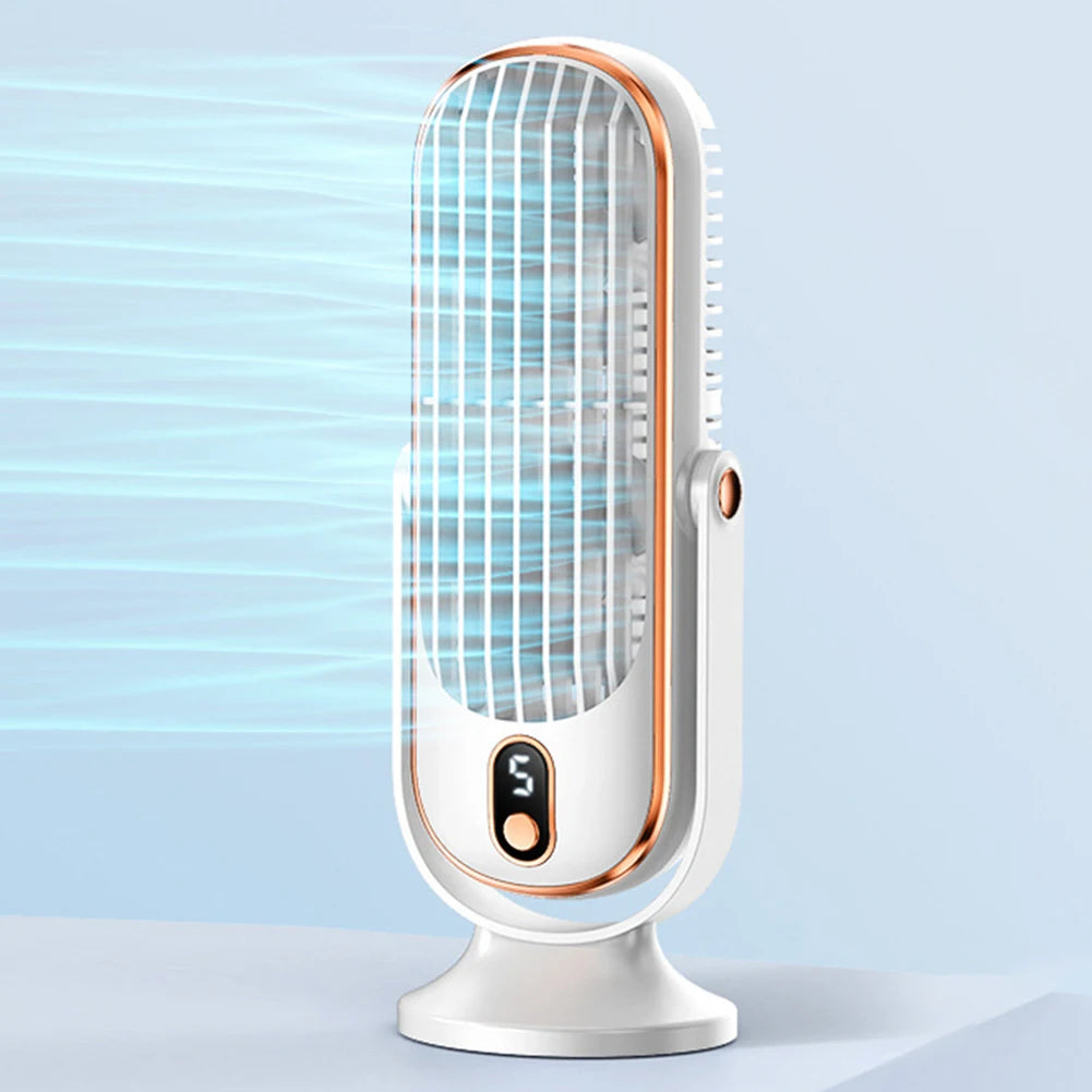 1800mAh Bladeless Tower Table Fan