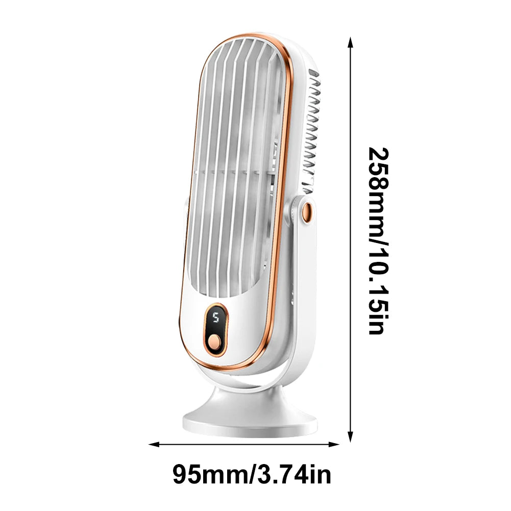 1800mAh Bladeless Tower Table Fan