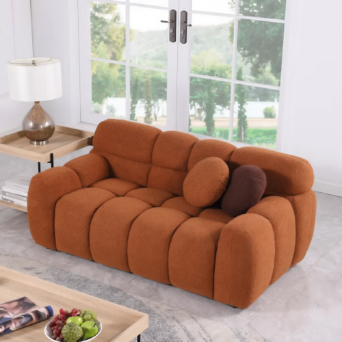 Bouclé Marshmallow Sofa — 3 Seater