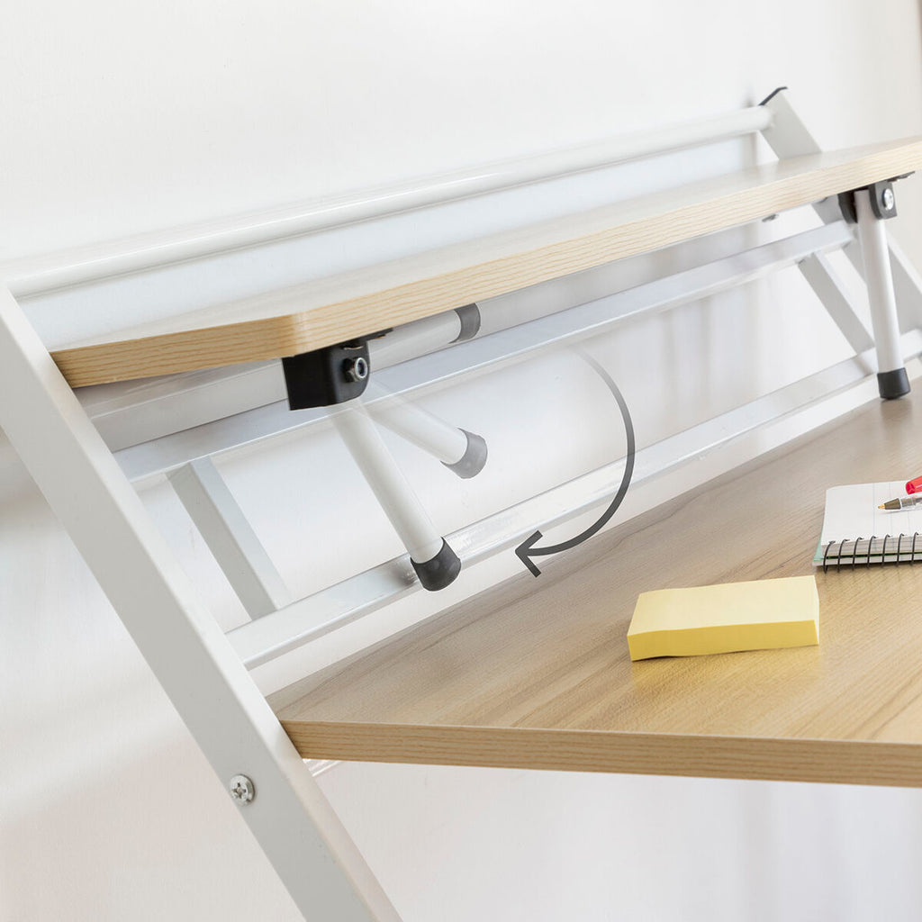 Folding Desk with Shelf