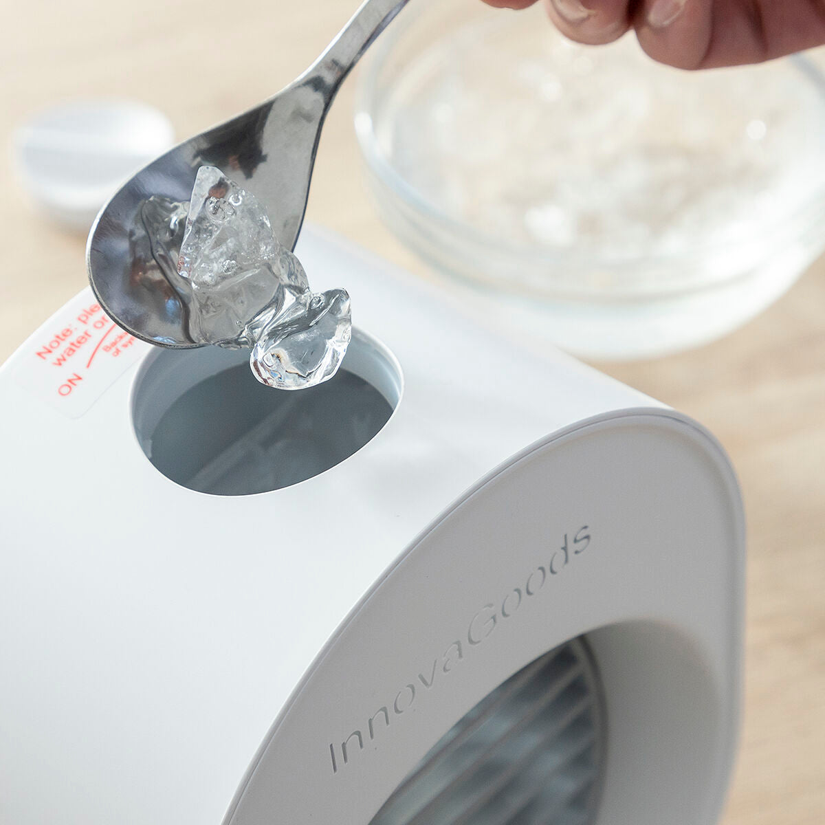 Mini Air Cooler & Humidifier with LED