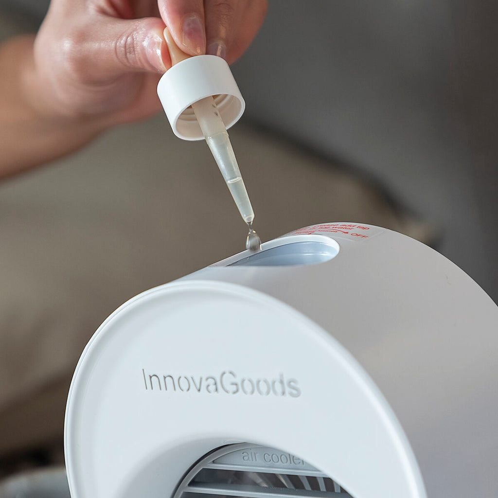 Mini Air Cooler & Humidifier with LED