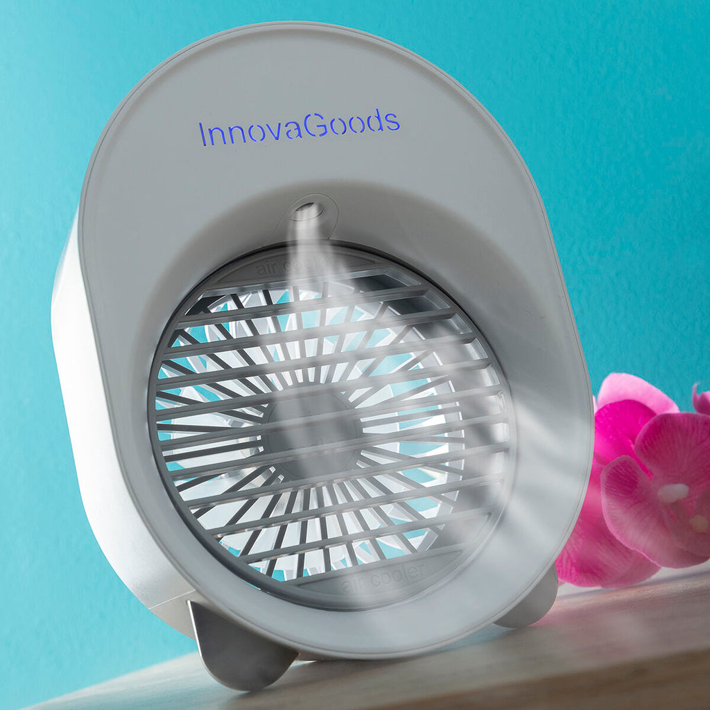 Mini Air Cooler & Humidifier with LED