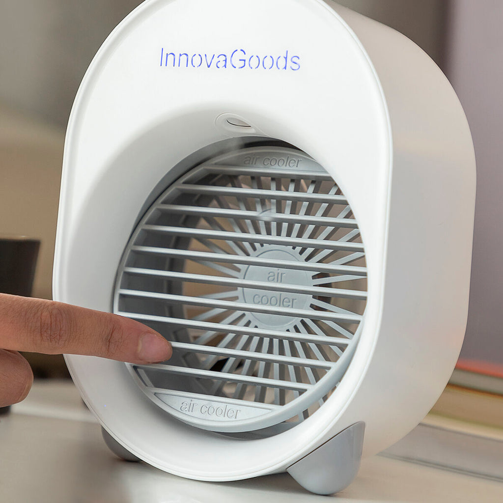 Mini Air Cooler & Humidifier with LED