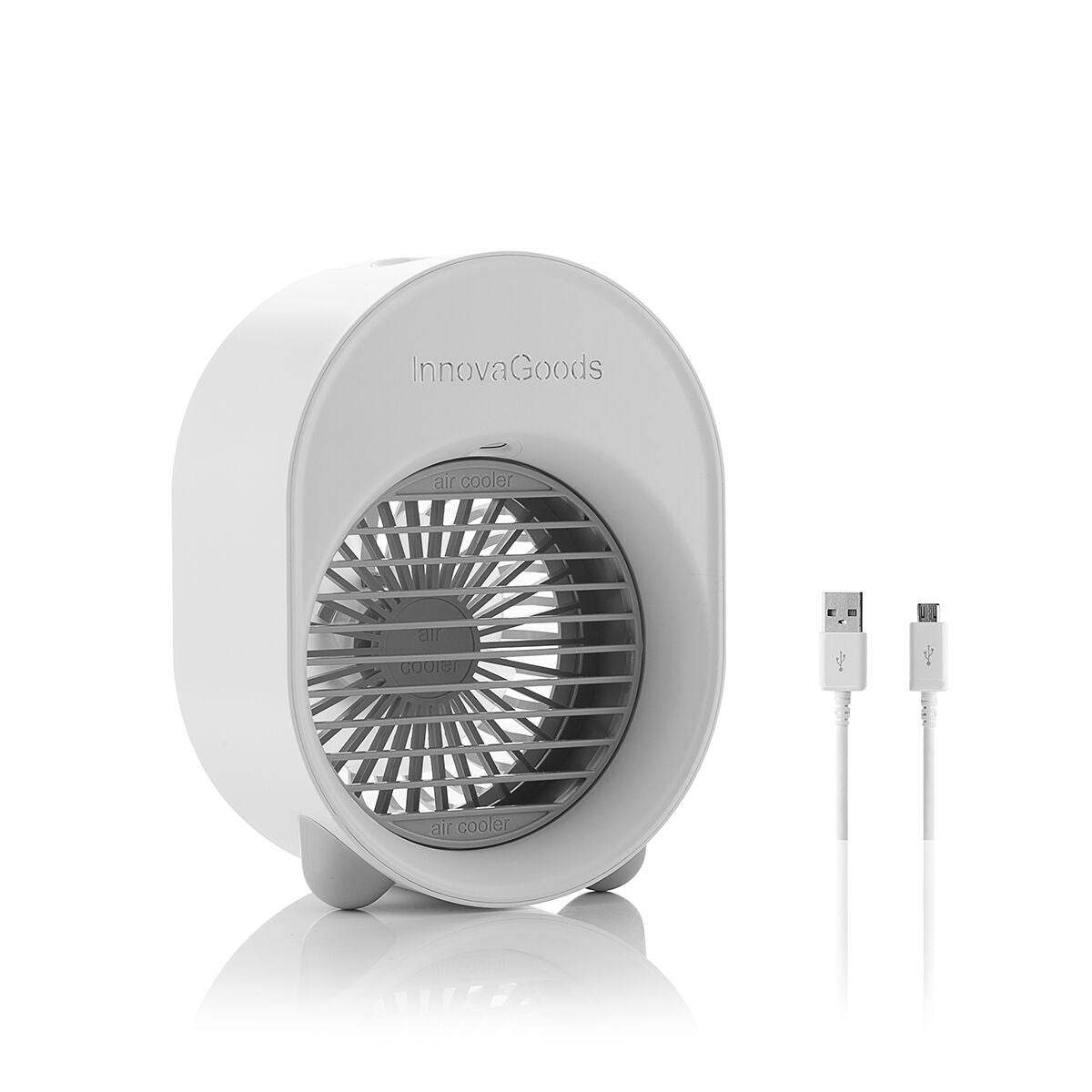 Mini Air Cooler & Humidifier with LED