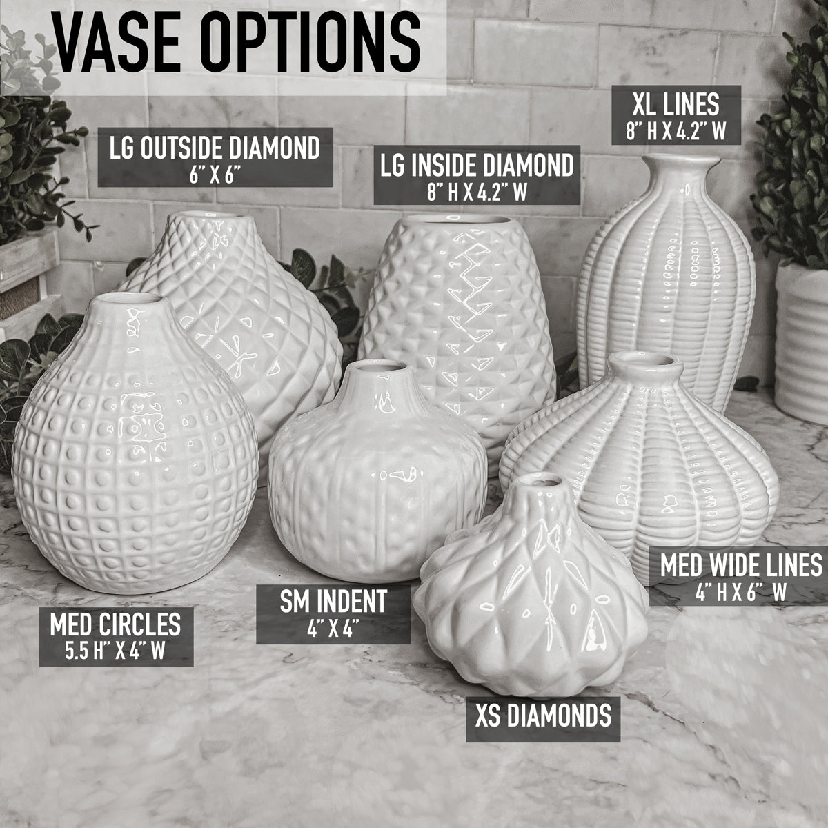 Whitney Ceramic Vases