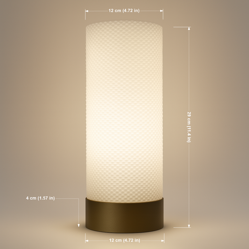 Woven Glow Table Lamp