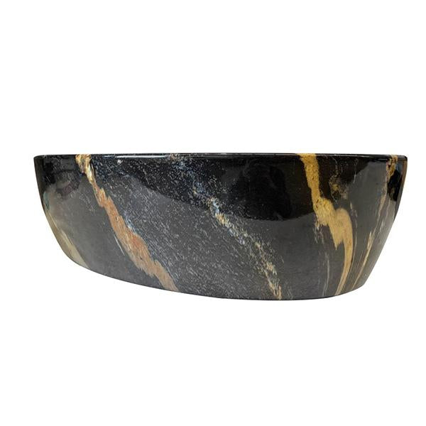 Oval Above-Counter Ceramic Basin — 615 × 420mm