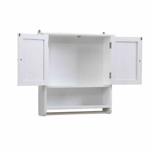 Tall Bathroom Storage Cabinet - White