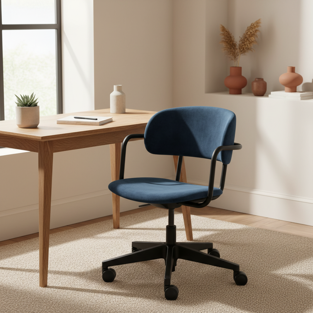Velvet Office Chair