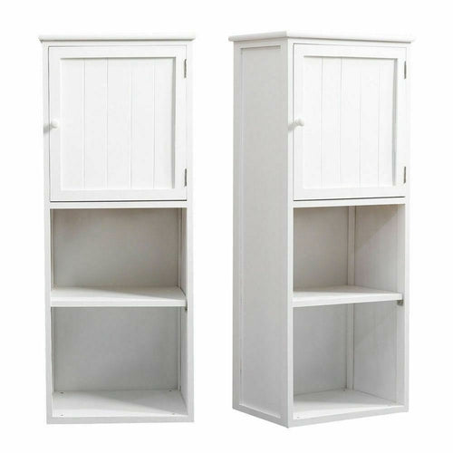 Tall Bathroom Storage Cabinet - White