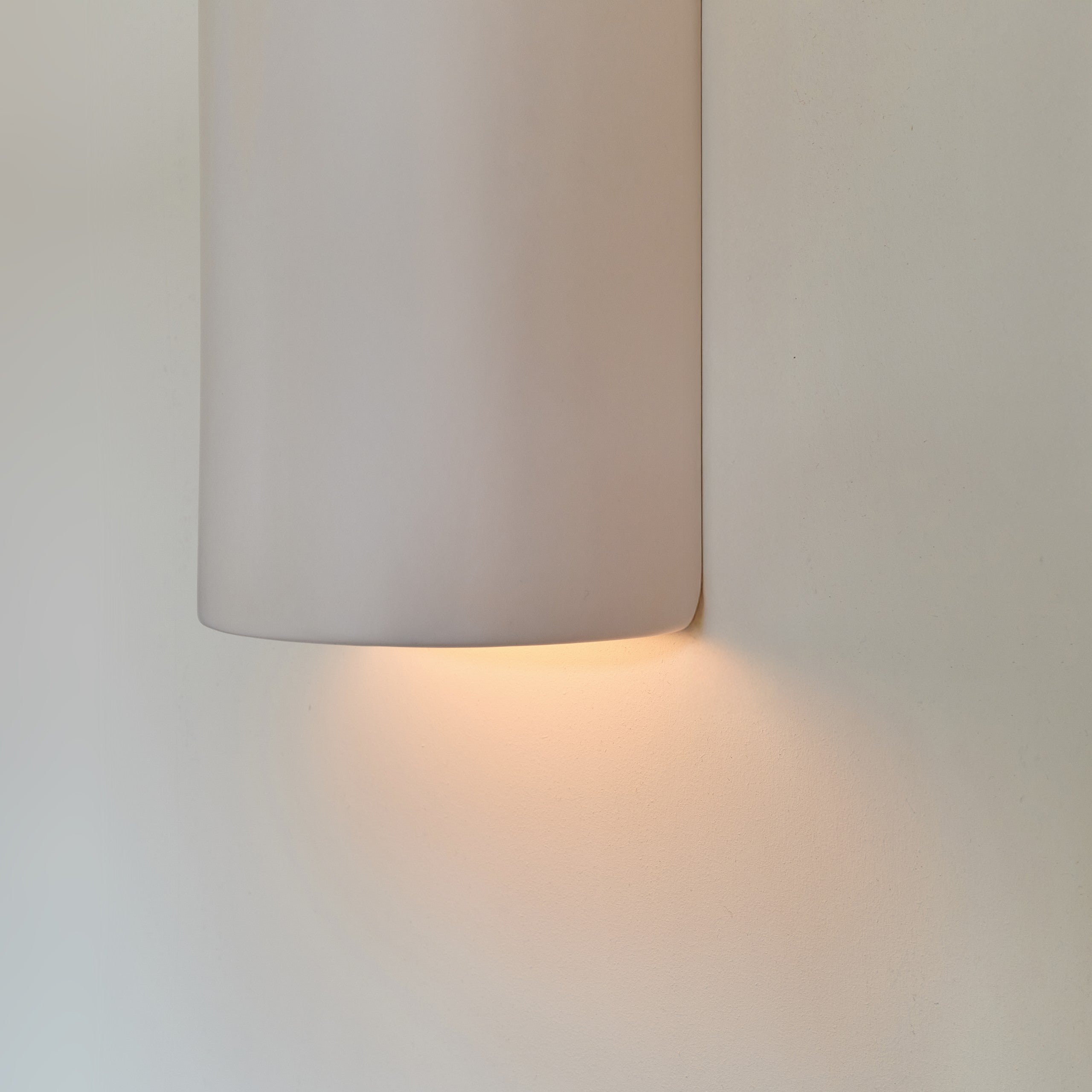 Ceramic wall light CURVE - Off White