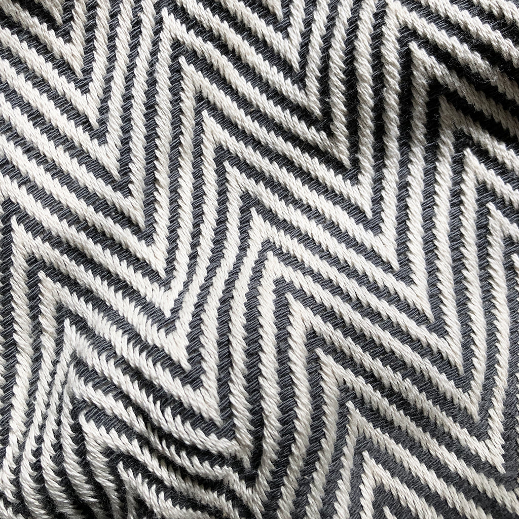 Chunky Chevron Turkish Throw Blanket