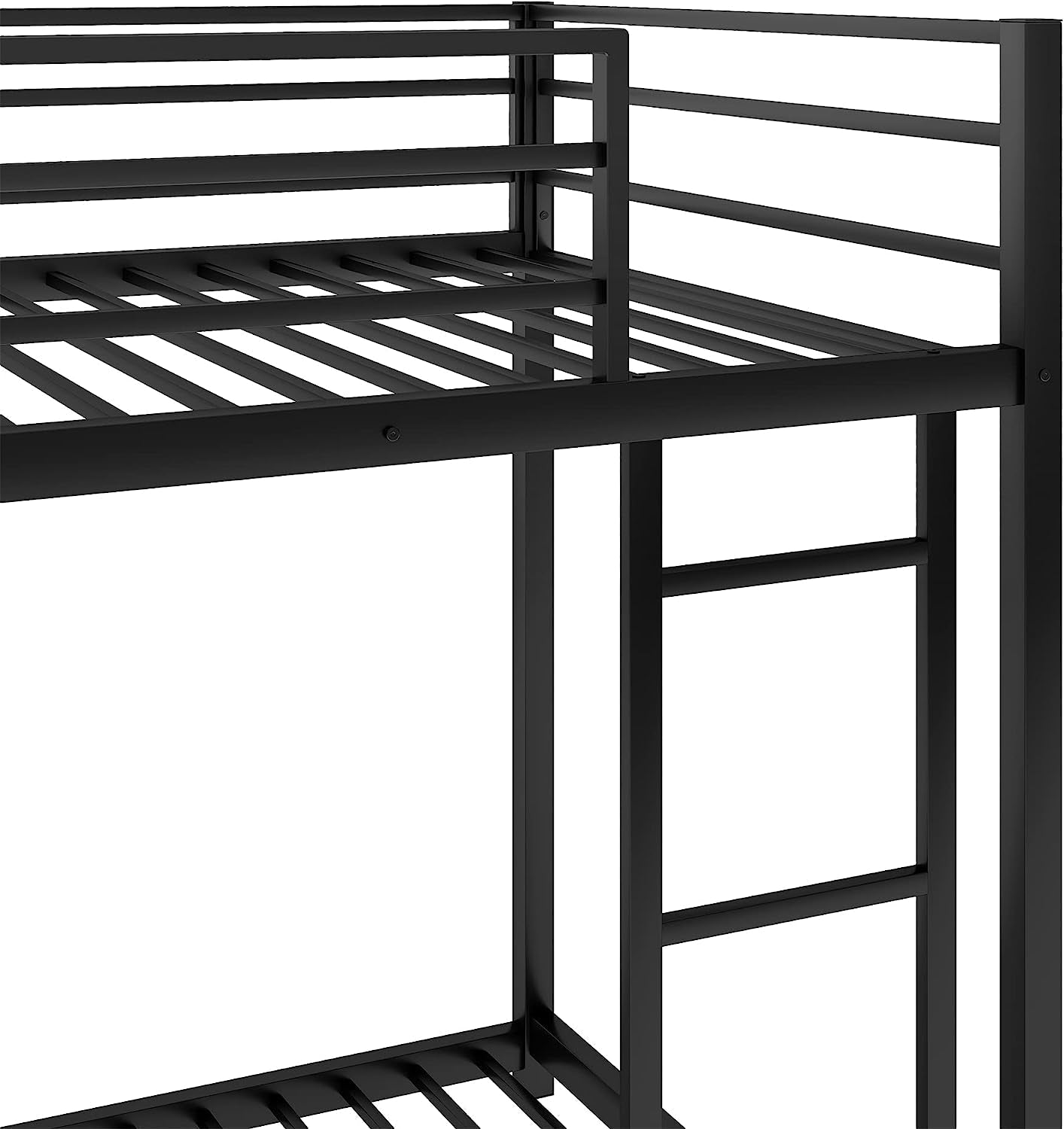 Low Bunk Twin Over Twin Metal Bed