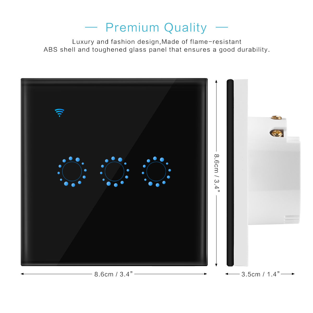Smart WiFi Touch Light Switch