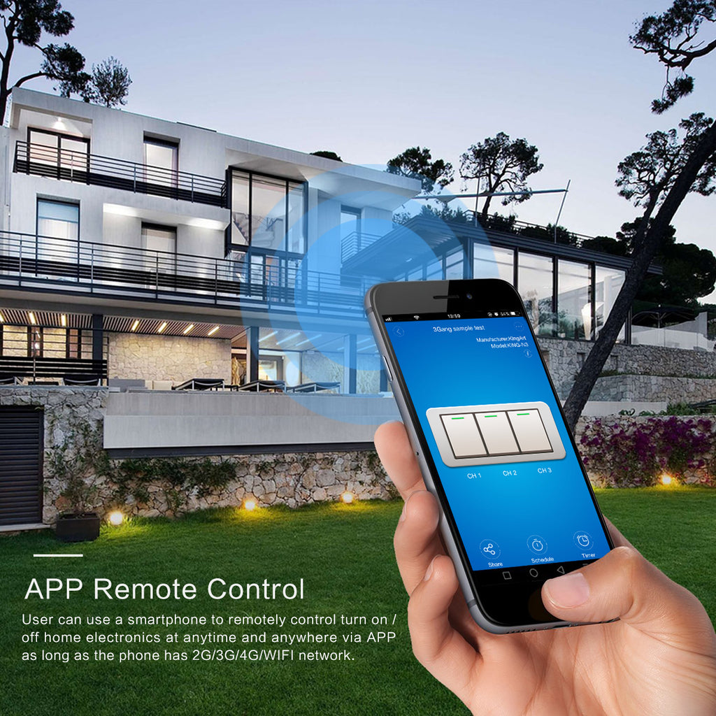 Smart WiFi Touch Light Switch