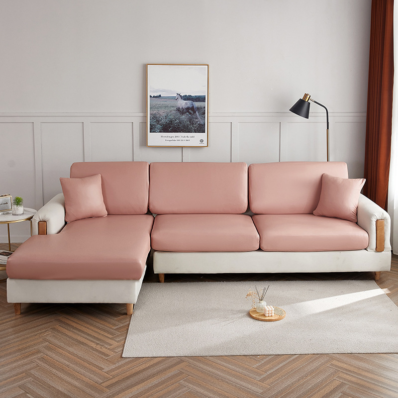 Elastic Waterproof Leather-Style Sofa Slipcover