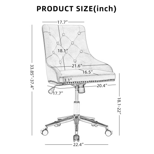 Diamond-Back Ergonomic Office Chair