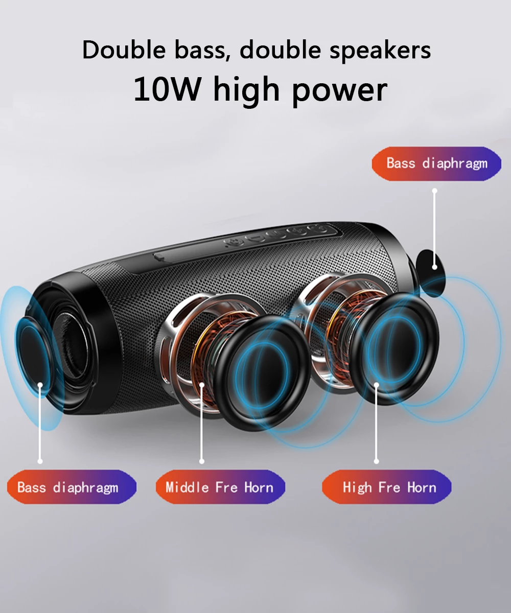 LED Bluetooth Speaker