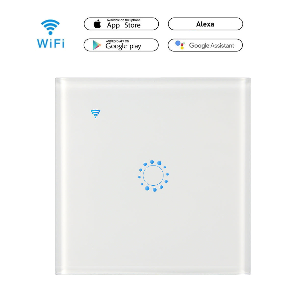 Smart WiFi Touch Switch – EU Standard