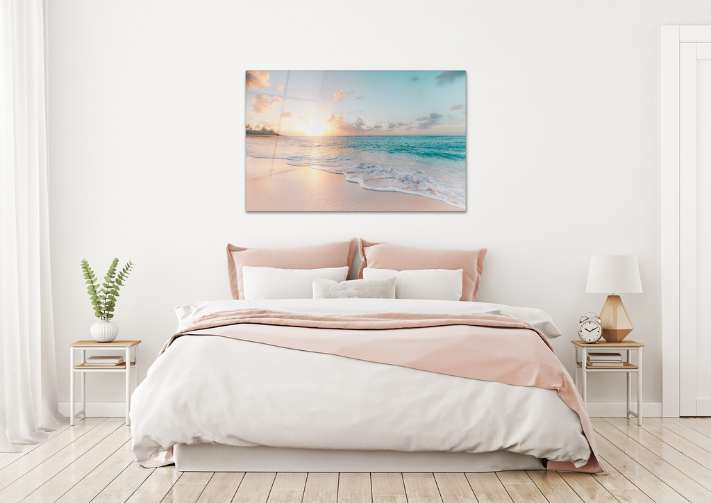 Tempered Glass Wall Art - Sea & Waves