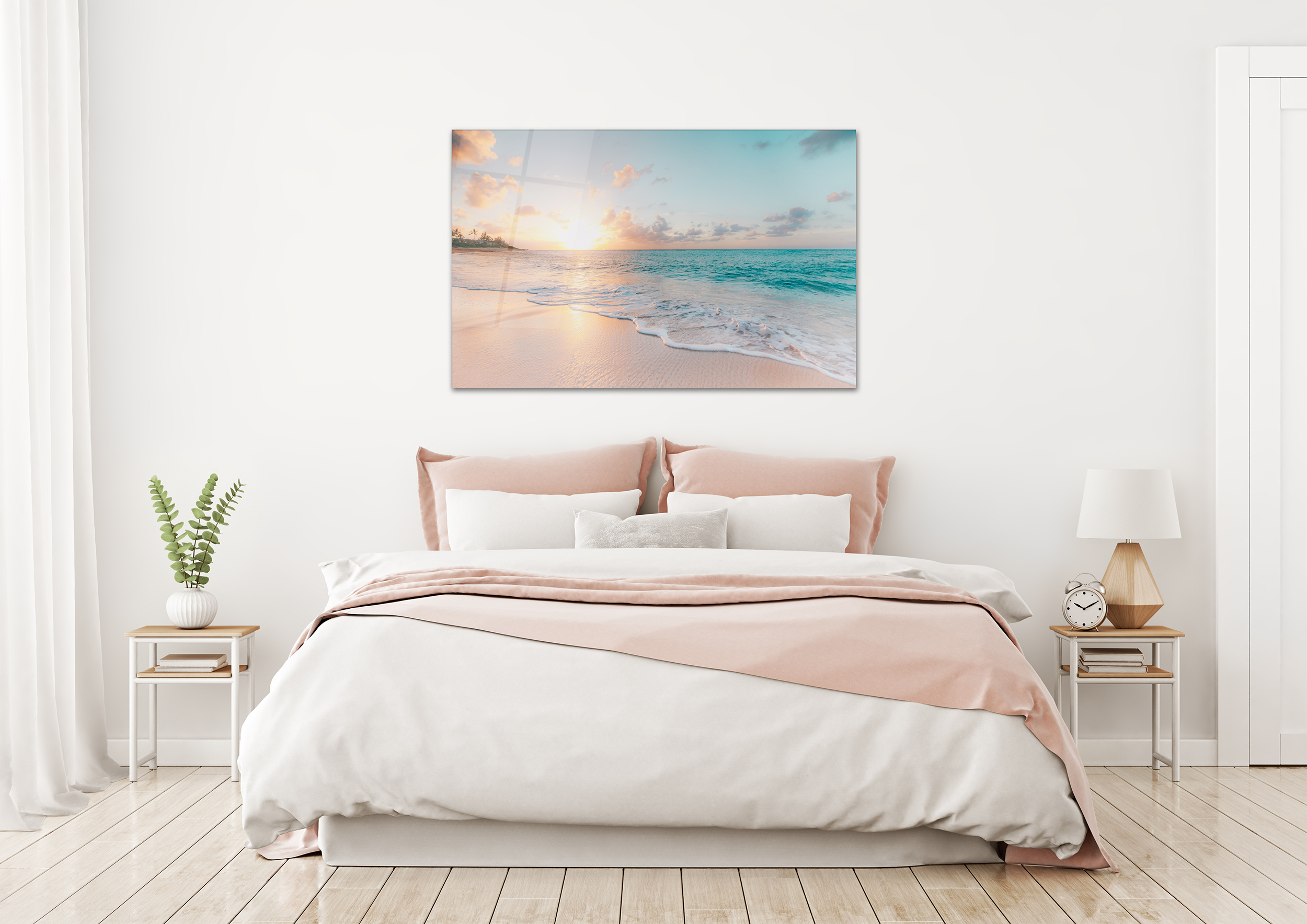 Tempered Glass Wall Art - Sea & Waves
