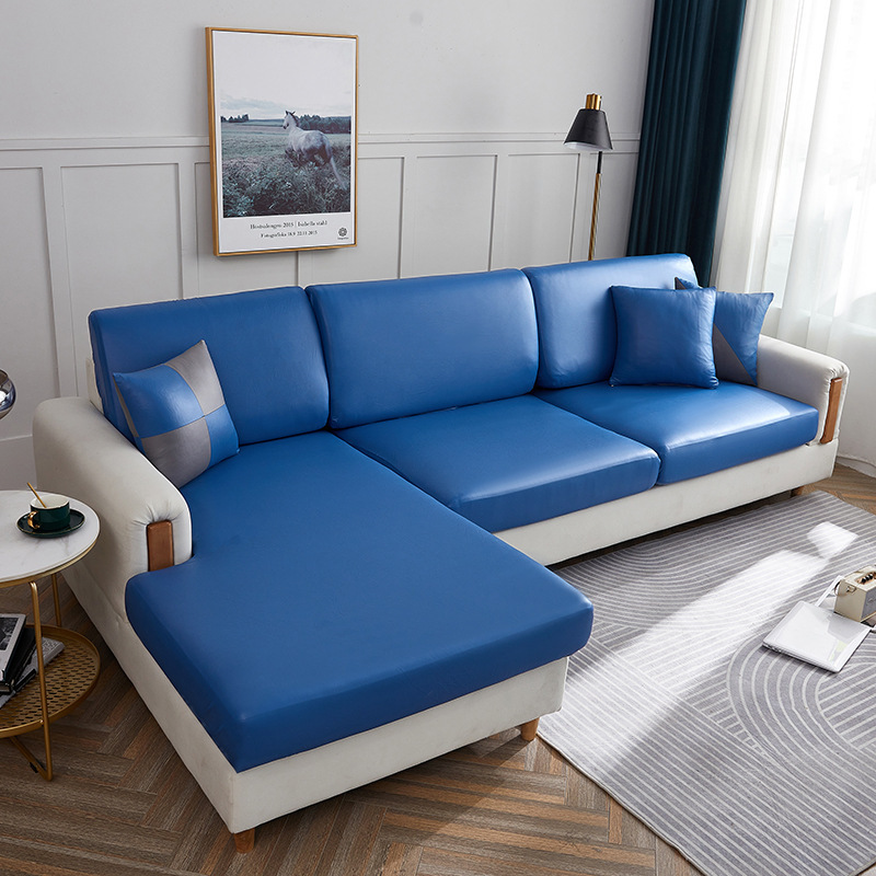 Elastic Waterproof Leather-Style Sofa Slipcover