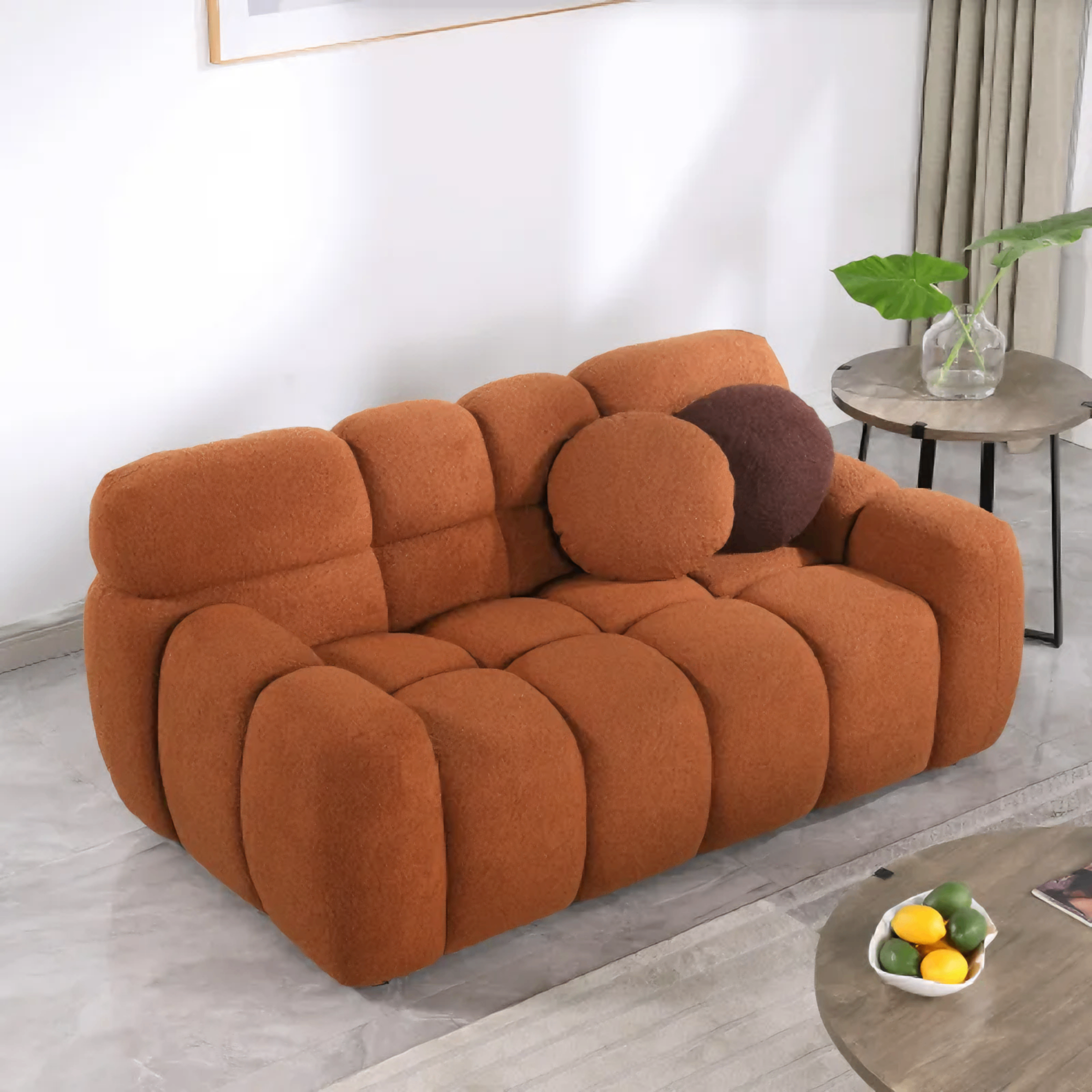 Bouclé Marshmallow Sofa — 3 Seater