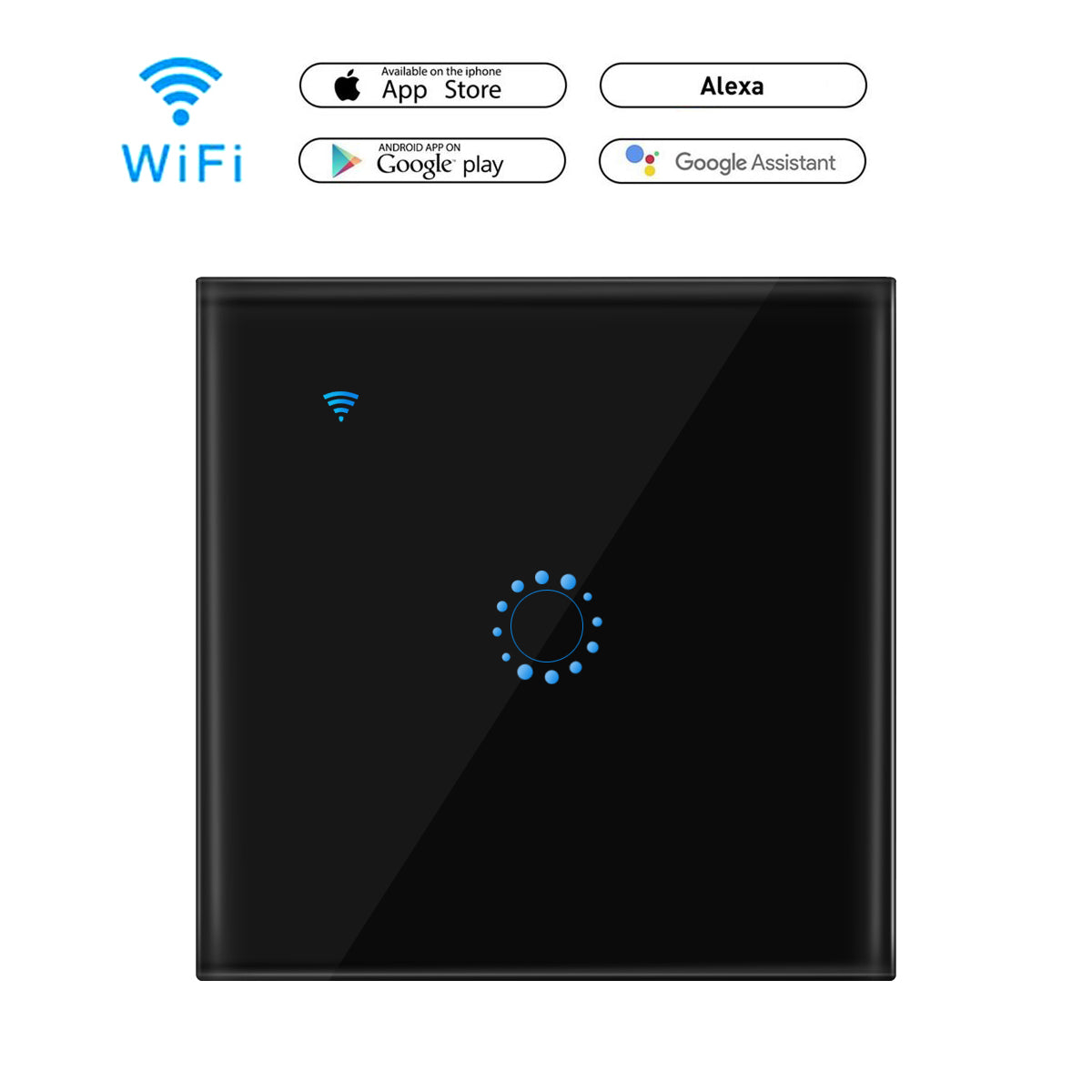 Smart WiFi Touch Switch – EU Standard