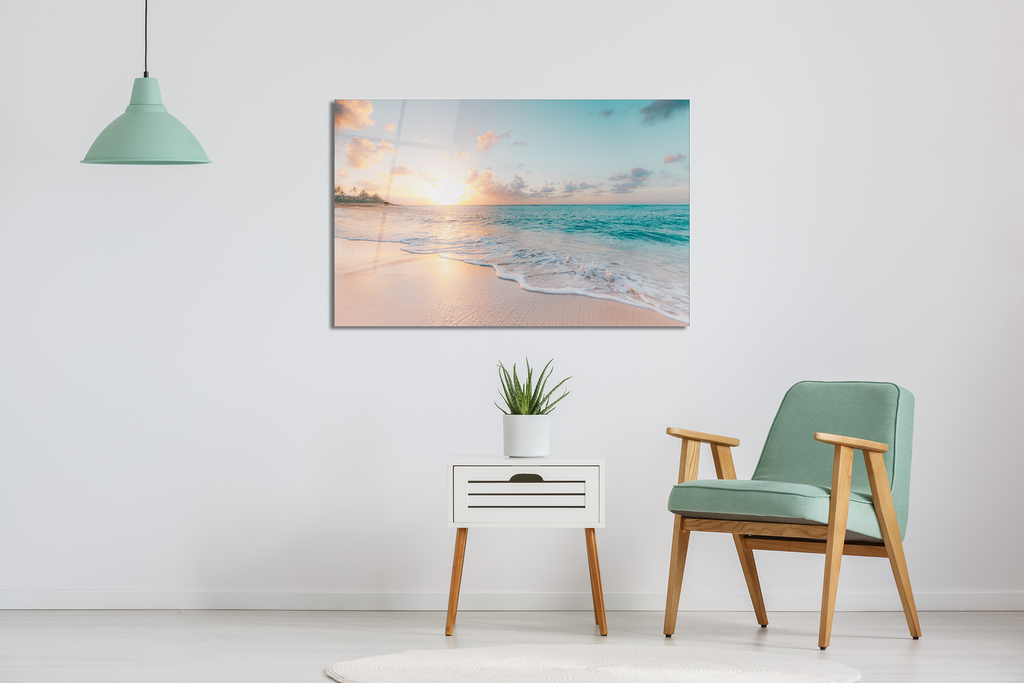 Tempered Glass Wall Art - Sea & Waves
