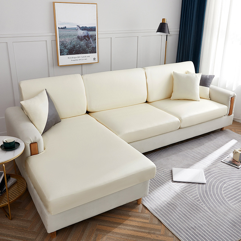 Elastic Waterproof Leather-Style Sofa Slipcover
