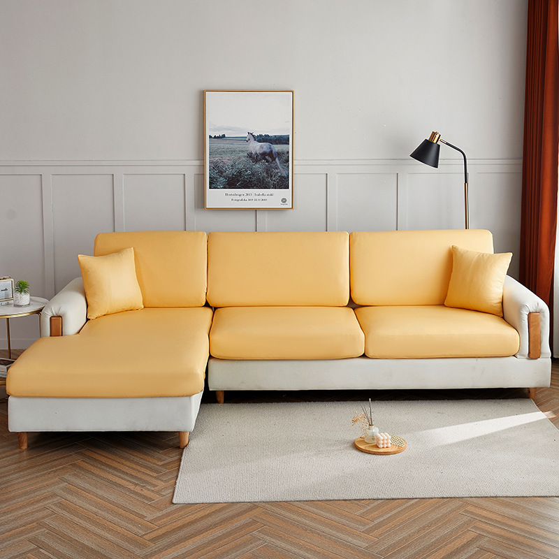 Elastic Waterproof Leather-Style Sofa Slipcover