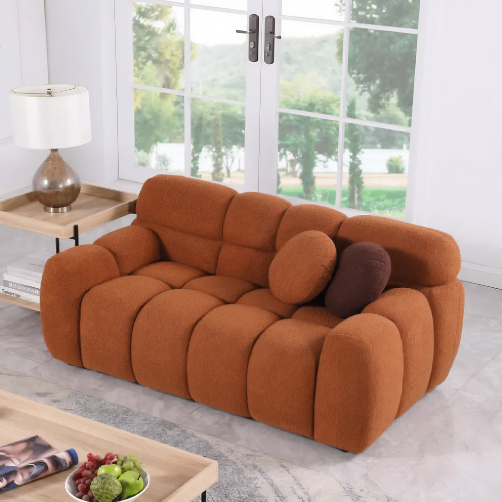 Bouclé Marshmallow Sofa — 3 Seater