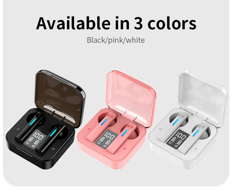 Wireless Bluetooth Earbuds with Microphone