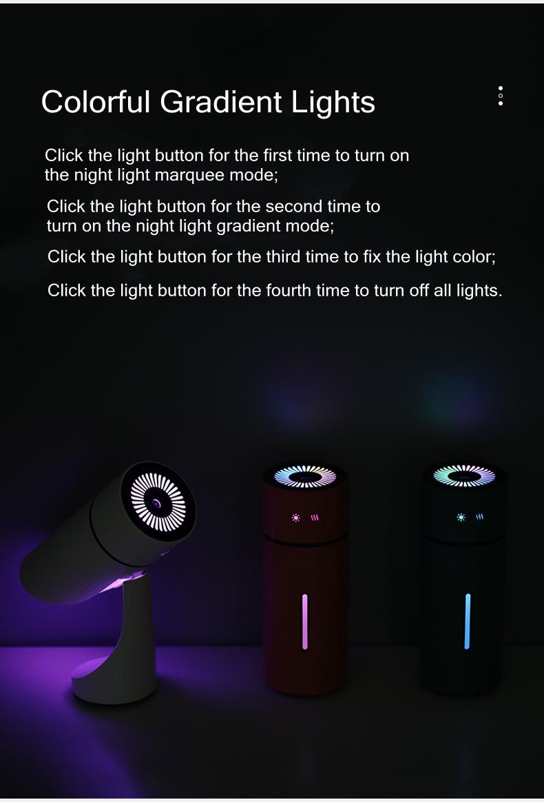 Wireless Aromatherapy Humidifier — 260ml