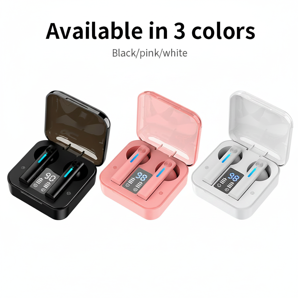 Wireless Bluetooth Earbuds with Microphone