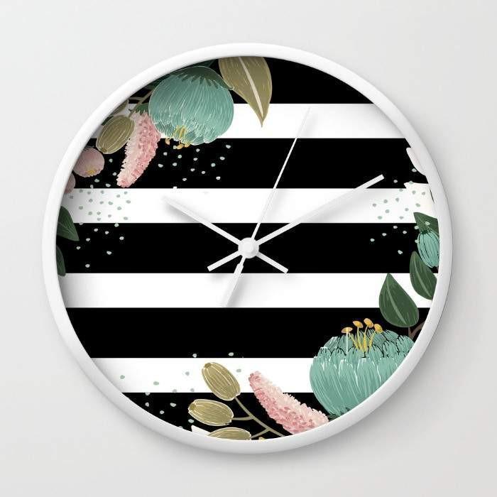 Modern Geometric Wall Clock