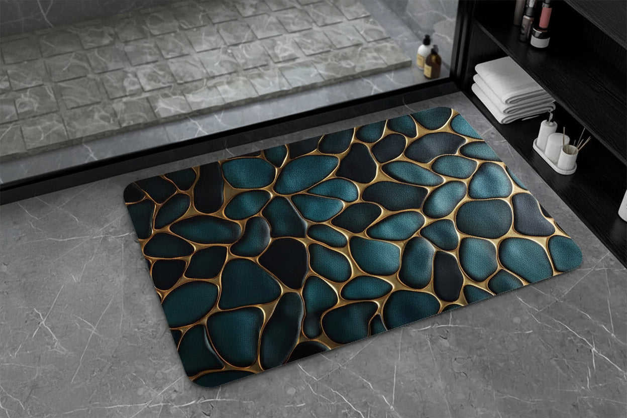 Microfiber Bathroom Mat — Anti-Slip
