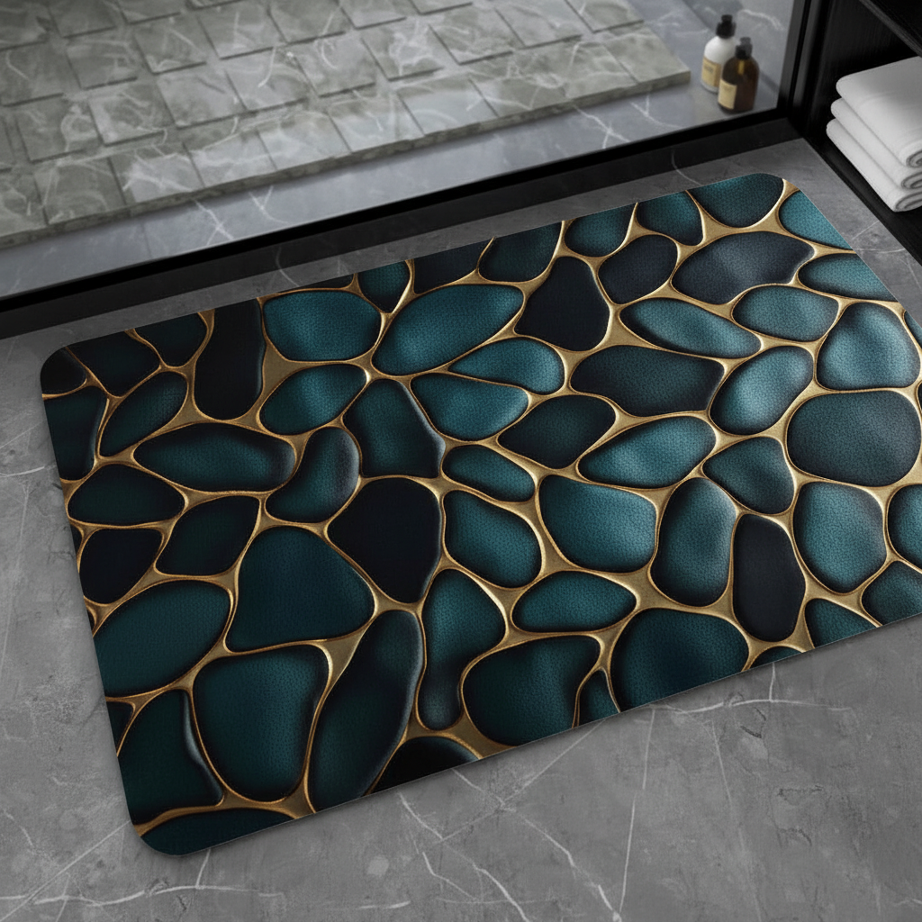Microfiber Bathroom Mat — Anti-Slip