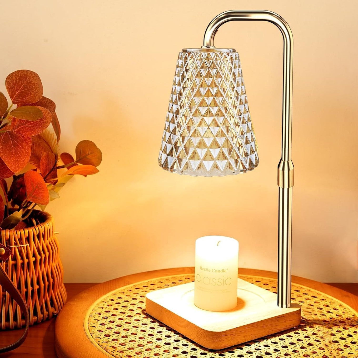 Adjustable Candle Warmer Lamp