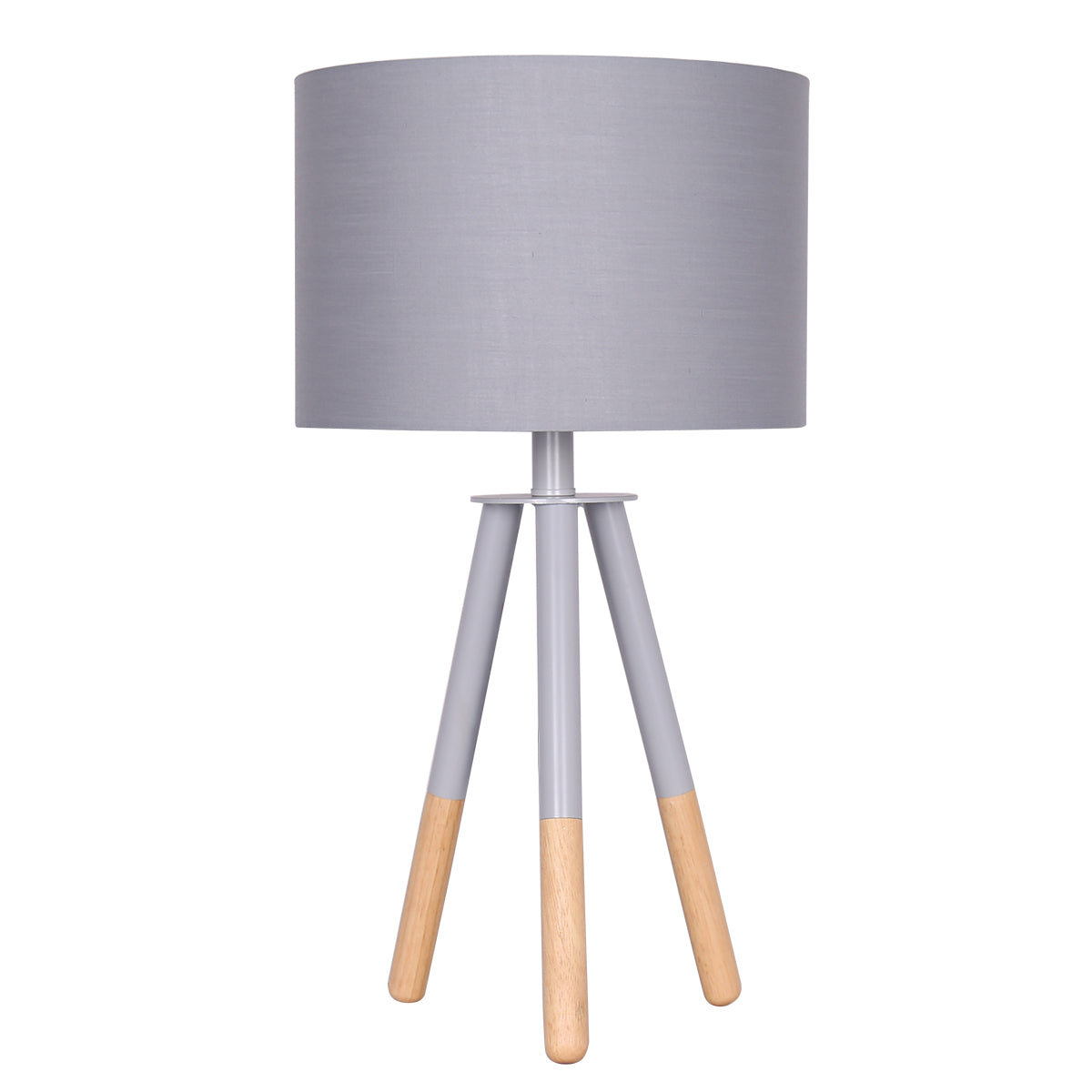 NNEDPE Sarantino Tripod Desk Lamp in Metal & Wood Nordic Minimalist Light