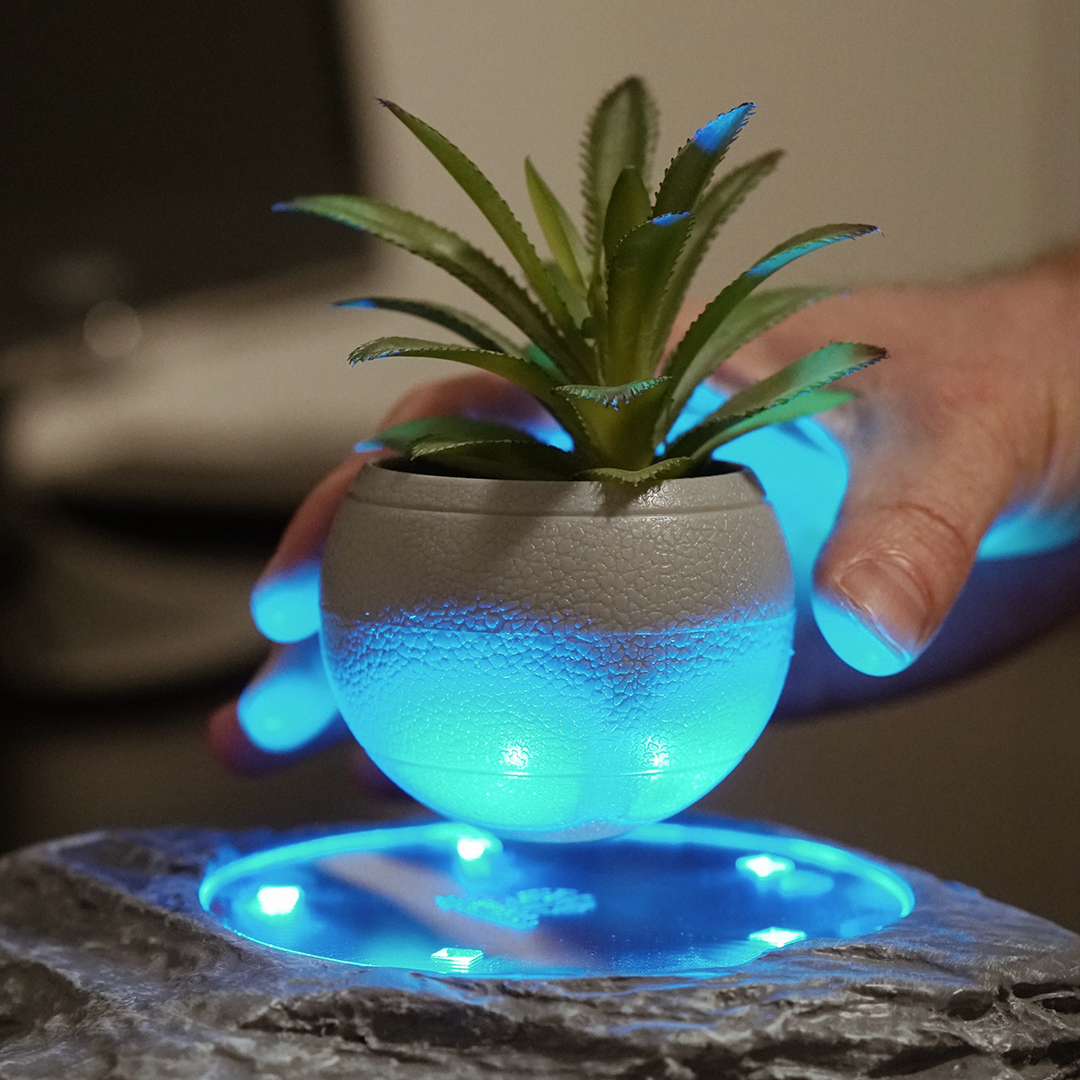 Levitating Plant Pot Rock