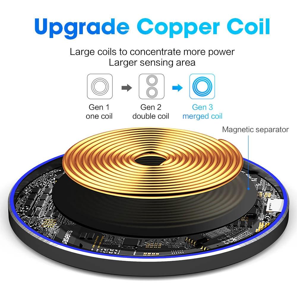 30W Fast Wireless Charging Pad