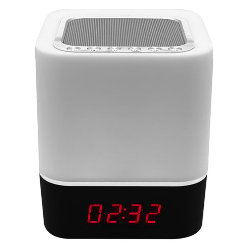 Color-Changing Alarm Clock with Bluetooth Speaker